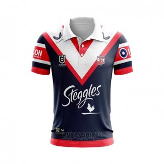 Shirt Polo Sydney Roosters Rugby 2024 Home