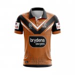 Shirt Polo West Tigers Rugby 2024 Away