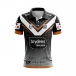 Shirt Polo West Tigers Rugby 2024 Home