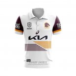 Shirt Polo Brisbane Broncos Rugby 2024 Away