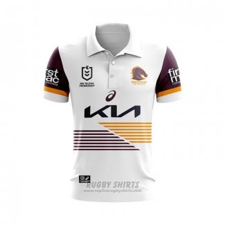 Shirt Polo Brisbane Broncos Rugby 2024 Away