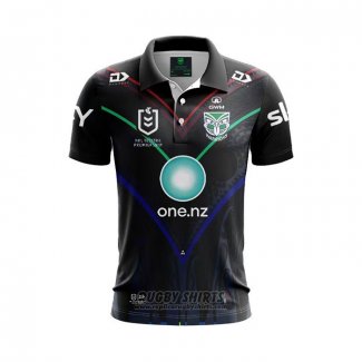 Shirt Polo New Zealand Warriors Rugby 2024 Indigenous