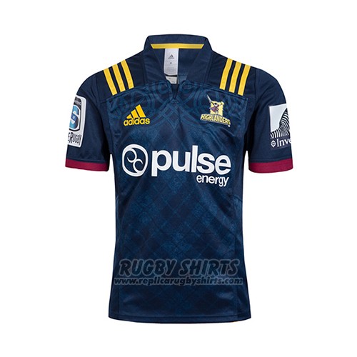 Replica Highlanders Rugby Shirt 2018-19 Home online| www ...